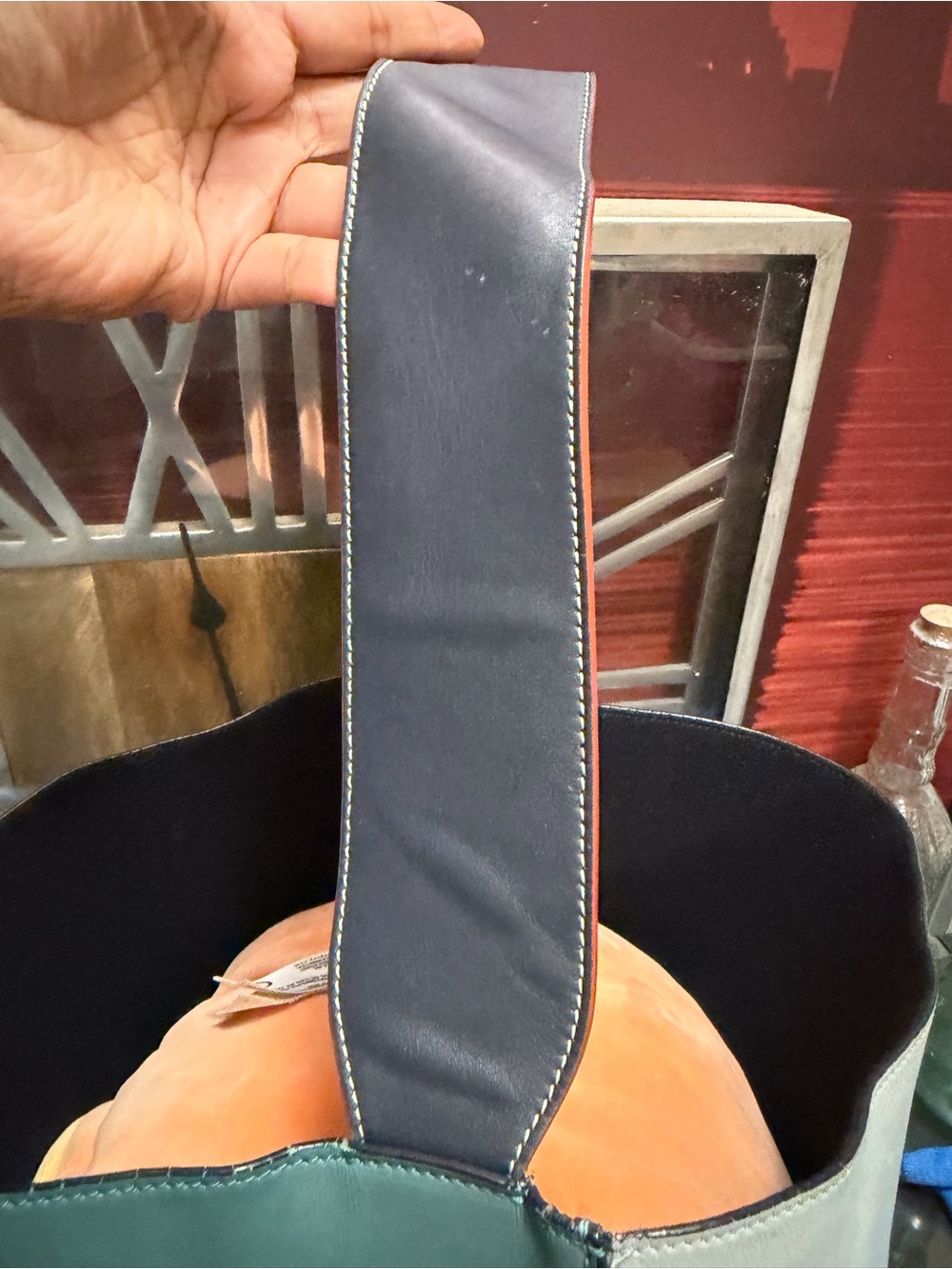 Celine Calfskin Twisted Cabas - Picture 9 of 14